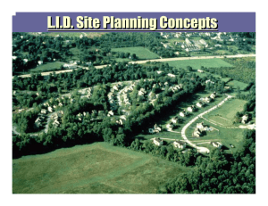 L.I.D. Site Planning Concepts