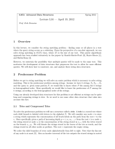 Lecture L16 — April 19, 2012 1  Overview