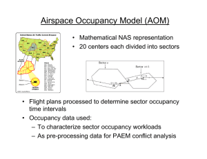 Airspace Occupancy Model (AOM)