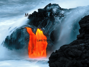 Melts and Fluids Lars Stixrude