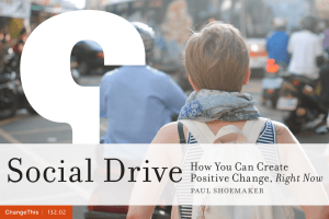 Social Drive How You Can Create Right Now