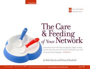 The Care &amp; Feeding Network
