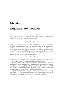 Chapter 4 Adjoint-state methods