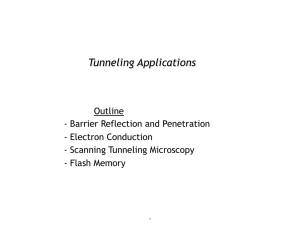 Tunneling Applications