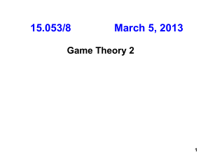 15.053/8          ... Game Theory 2  1