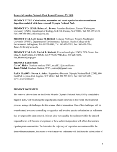 Research Learning Network Final Report February 25, 2010 PROJECT TITLE