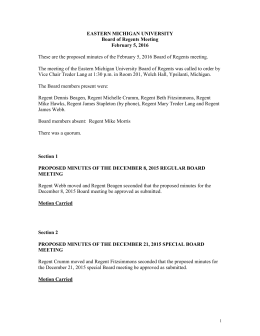 Eastern michigan admissions essay