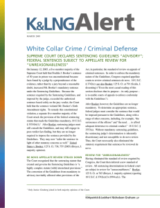 White Collar Crime / Criminal Defense