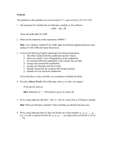 CP18-20 The problems in this problem set cover lecture [C17 =... 1.	 The operation