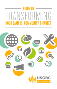 TRANSFORMING GUIDE TO YOUR CAMPUS, COMMUNITY &amp; CAREER