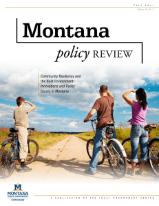 Montana | policy review