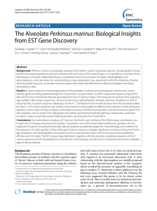 Perkinsus marinus from EST Gene Discovery Open Access