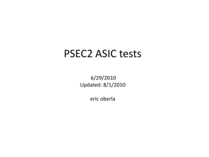 PSEC2 ASIC tests 6/29/2010 Updated: 8/1/2010 eric oberla