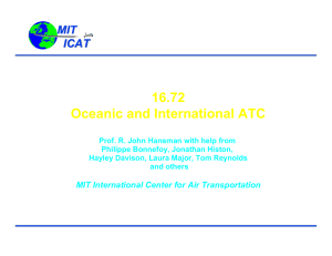 16.72 Oceanic and International ATC MIT ICAT