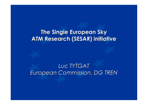 The Single European Sky ATM Research