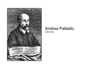 Andrea Palladio 1508-1580