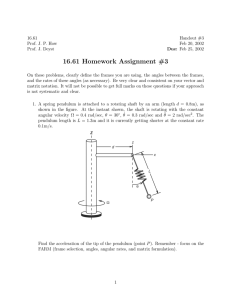 16.61 Homework Assignment #3