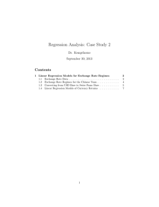 Regression Analysis: Case Study 2 Contents Dr. Kempthorne September 30, 2013