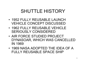 SHUTTLE HISTORY