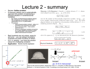 Lecture 2 - summary