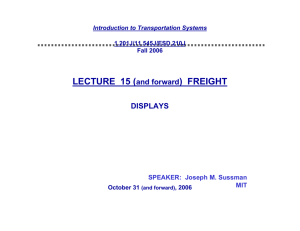 LECTURE  15 ( )  FREIGHT and forward DISPLAYS