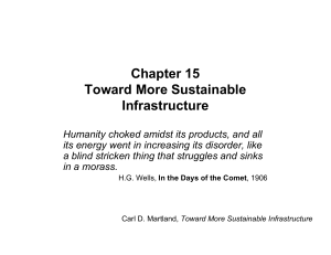 Chapter 15 Toward More Sustainable Infrastructure