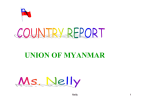 UNION OF MYANMAR Nelly 1