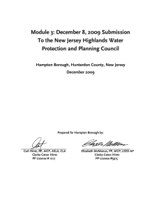 Module 3: December 8, 2009 Submission Protection and Planning Council