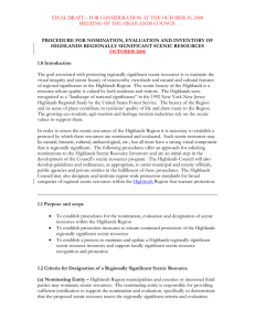 FINAL DRAFT – FOR CONSIDERATION AT THE OCTOBER 30, 2008