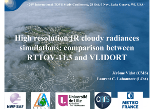 High resolution IR cloudy radiances simulations: comparison between RTTOV-11.3 and VLIDORT