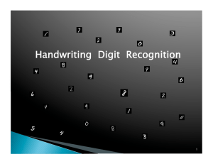 Handwriting  Digit  Recognition 1