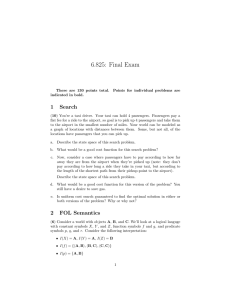 6.825: Final Exam 1 Search