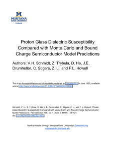 Proton Glass Dielectric Susceptibility Compared with Monte Carlo and Bound