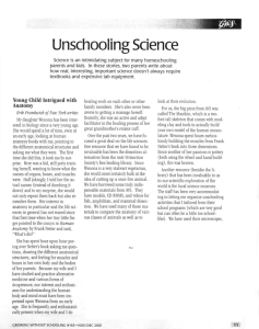 Unschooling Science