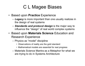 C L Magee Biases Practice