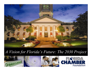A Vision for Florida’s Future: The 2030 Project