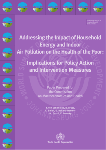 Addressing the Impact of Household Energy and Indoor Implications for Policy Action
