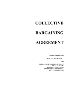 COLLECTIVE  BARGAINING AGREEMENT