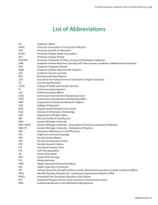 List of abbreviations