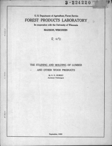 3 . 22422 0 FOREST PRODUCTS LA