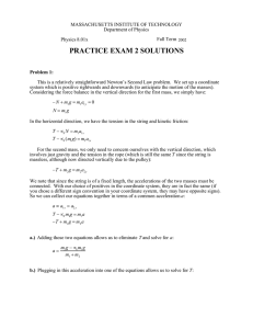 PRACTICE EXAM 2 SOLUTIONS
