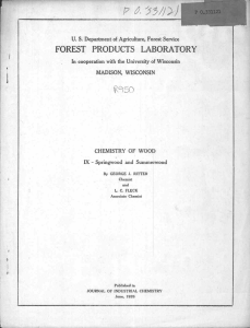 FOREST PRODUCTS LABORATOR Y .wish- u -:.