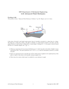 2.25  Advanced  Fluid  Mechanics Problem  6.20