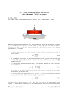2.25  Advanced  Fluid  Mechanics Problem  6.21