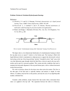 Turbulent Flow and Transport References: Thermal  performance  of