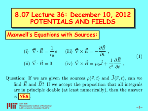 8.07 Lecture 36: December
