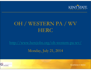 OH / WESTERN PA / WV HERC  Monday, July 21, 2014