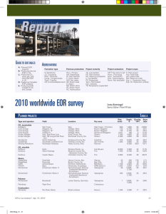 2010 worldwide EOR survey G UIDE TO EOR TABLES