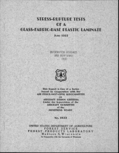 STIPIESS-RIJP11114 TESTS CIA CUSS-MEW IASI PLASTIC LAMINATE June 1953