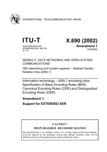 ITU-T X.690 (2002) Amendment 1